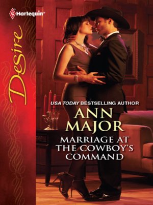 cover image of Marriage at the Cowboy's Command